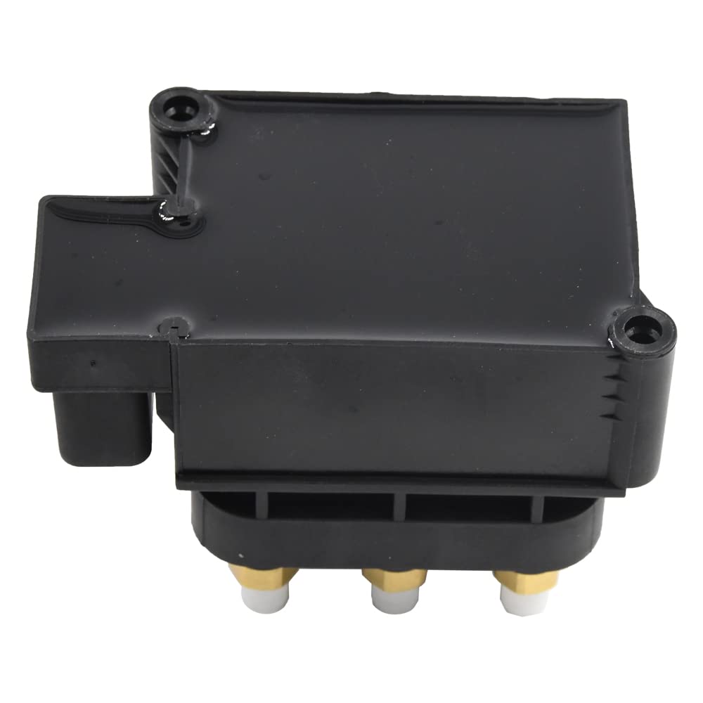 Kompatibel mit Audi Q7 4L für Porsche Cayenne für VW Touareg 7L Ventileinheit Luftfederung Ventilblock Magnetventilblock Air Ride Suspension Magnetventil Block 7L0698014 7P0698014 7L8616007E