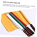 NAMOARLY 4pcs Colored Signal Flags for Soccer Referees Handheld Flags and Nonslip Design for Outdoor Sports
