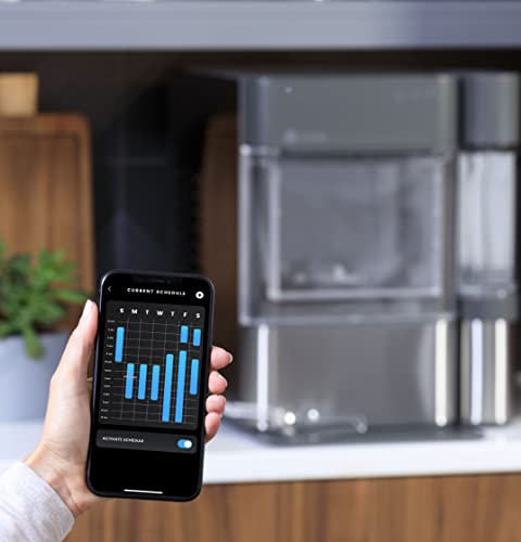 Ge Profile Opal 2.0 | Countertop Nugget Ice Maker With Side Tank | Ice Machine With Wifi Connectivity | Smart Home Kitchen Essentials | Stainless Steel #TOP3