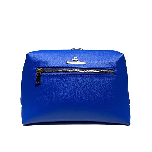 Pochette Nazareno Gabrielli sac à main bleu idéal pour vos soirées
