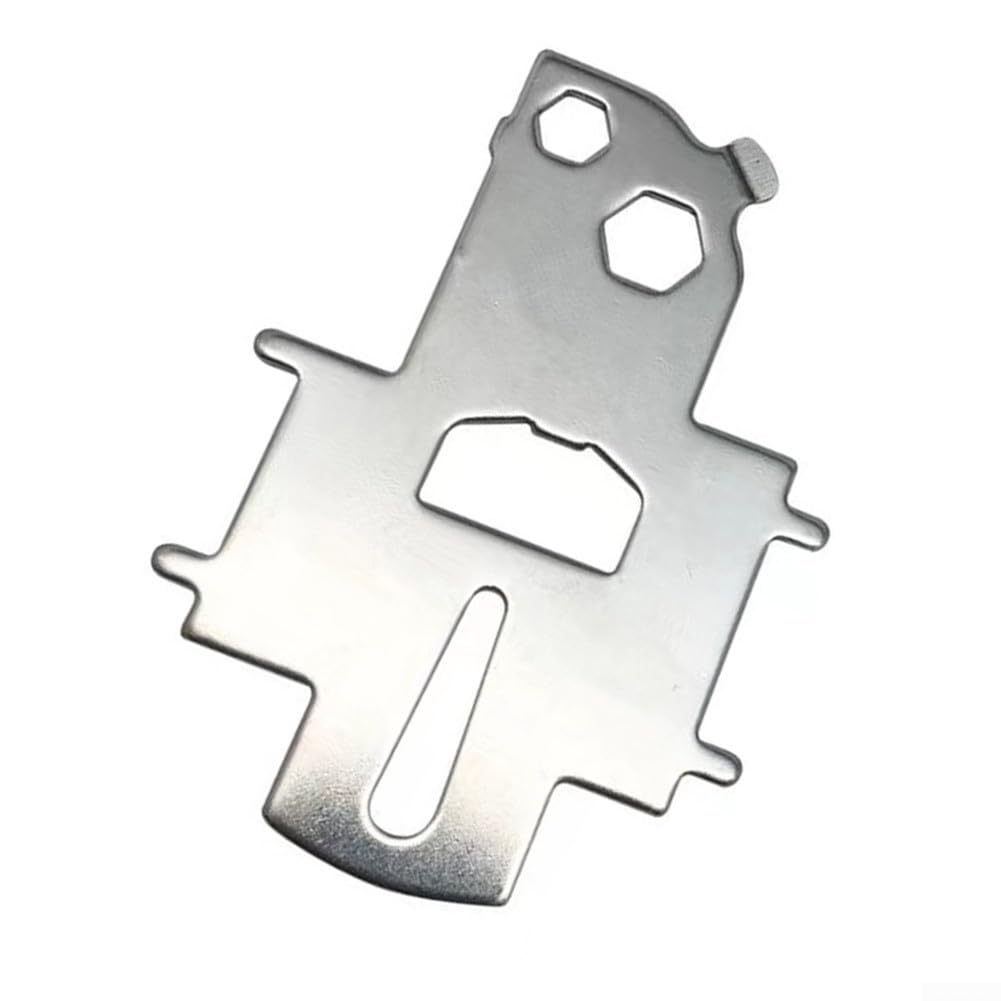 316 Stainless Steel Boat Fuel Cap Wrench with Multifunction Tools Including Bottle Opener Shackle Key and Flat Screwdriver Suitable for Boats and Yachts