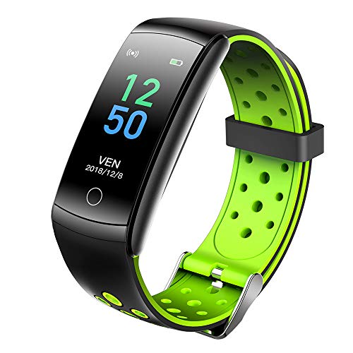 Ajcoflt Q8L Fitness Pulseira Inteligente Tela Colorida IP68 Impermeável Monitoramento Dinâmico da Fr