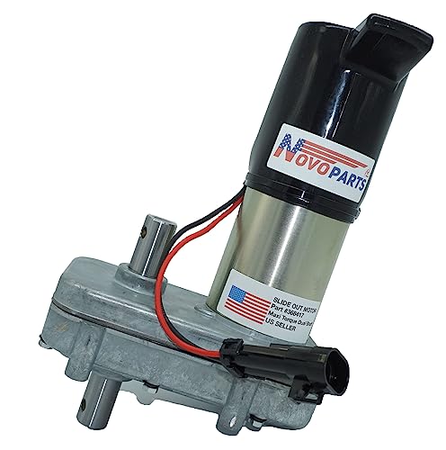 Novoparts 368417 Rv Slide Out Motor Replacement For Power Gear Slide Out Motor 12V 1010000010 1510000006 Double Shaft #TOP11