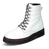  ILC 382939 Damen Stiefelette Weiß, EU 38