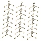 Cintres décoratifs pour vêtements de poupée - pour poupée sont très spéciaux, ils peuvent la garde-robe poupée et créer plus de plaisir , cintres miniatures pour l'artisanat