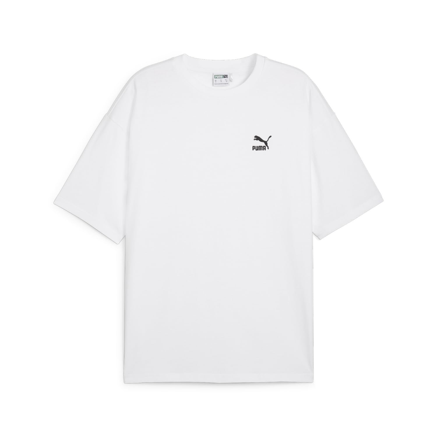 PUMA Men's Better Classics Oversized Tee, Puma White, XL