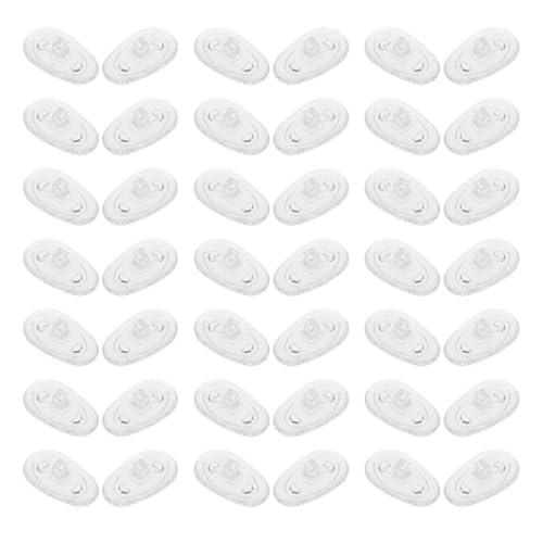 Plaquettes nasales antidérapantes en silicone souple pour lunettes | Lot économique
