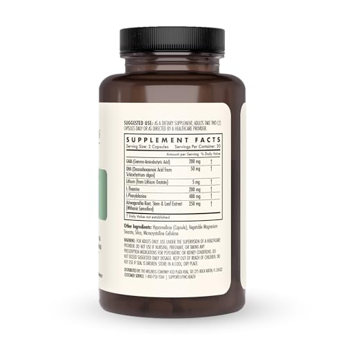 Mind Lift - Mood Boost, Mental Focus, Cognitive Defense - Lithium, GABA, DHA L-Phenylalanine | 60ct (1 Month Supply) - Image 4