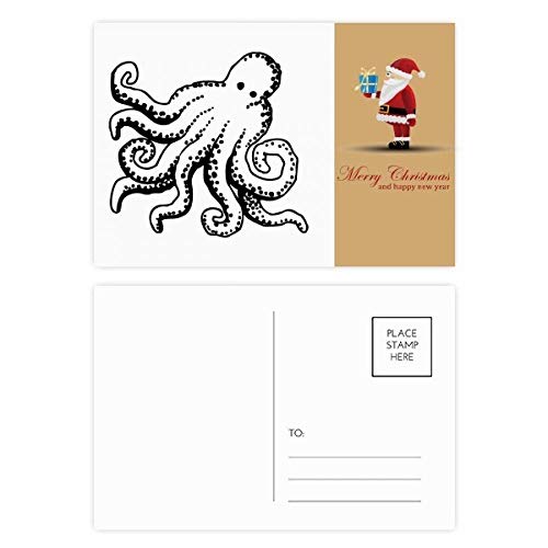 Cartes postales poulpe de la vie marine à offrir aux passionnés