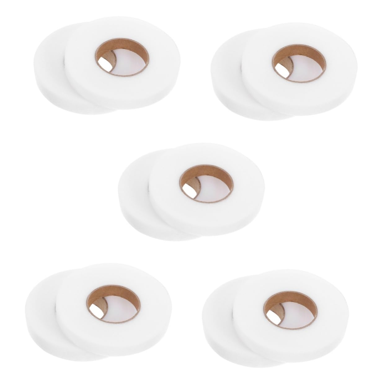10rouleaux Bande Ourlet Thermocollante Double-sided Pour Couture Temporaire Réparations Textiles Et Décorations Vêtements