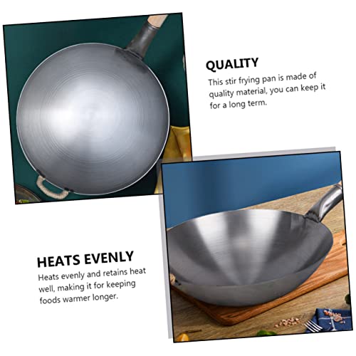 Wok de Cocina de Acero Inoxidable COLLBATH miniatura 5