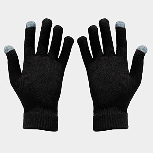 Ensemble écharpe bonnet gants tricotés hiver pour cyclisme et ski