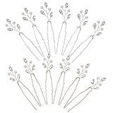 12 Pcs Hair Pins for Wedding Hairstyles Bridal Hair Pins Wedding Hair Pins Vintage Crystal Pearl...