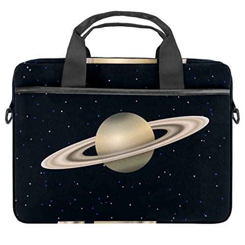 Sacoche ordinateur 13.3" anti-rayures sac bandoulière à motif Saturne