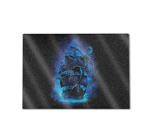 Image of Glossy Glitter Gaming Skin Compatible with HP Envy x360 16 inch (2023) - Pirate Storm - Premium 3M Vinyl Protective Wrap Decal Cover - Easy to Apply | Crafted in The USA by MightySkins