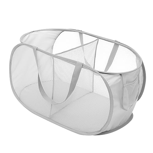 Vaguelly Pieghevole Per Biancheria Sporca Della Biancheria in Rete Per Vestiti e Giocattoli