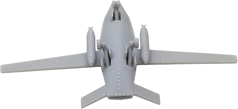 5PCS DIY Model MQ-25 1/2000-1/350 Scale Shipborne Aerial Refueling Aeroplane Accessories Refueled Airplane Military Model(1/350(44mm))