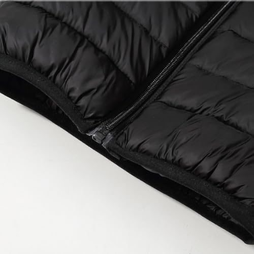 Boyes Girls Puffer Vest Warm Sleeveless Quilted Winter Coats Lightweight Thermal Stand Collar Padded Down Jackets4