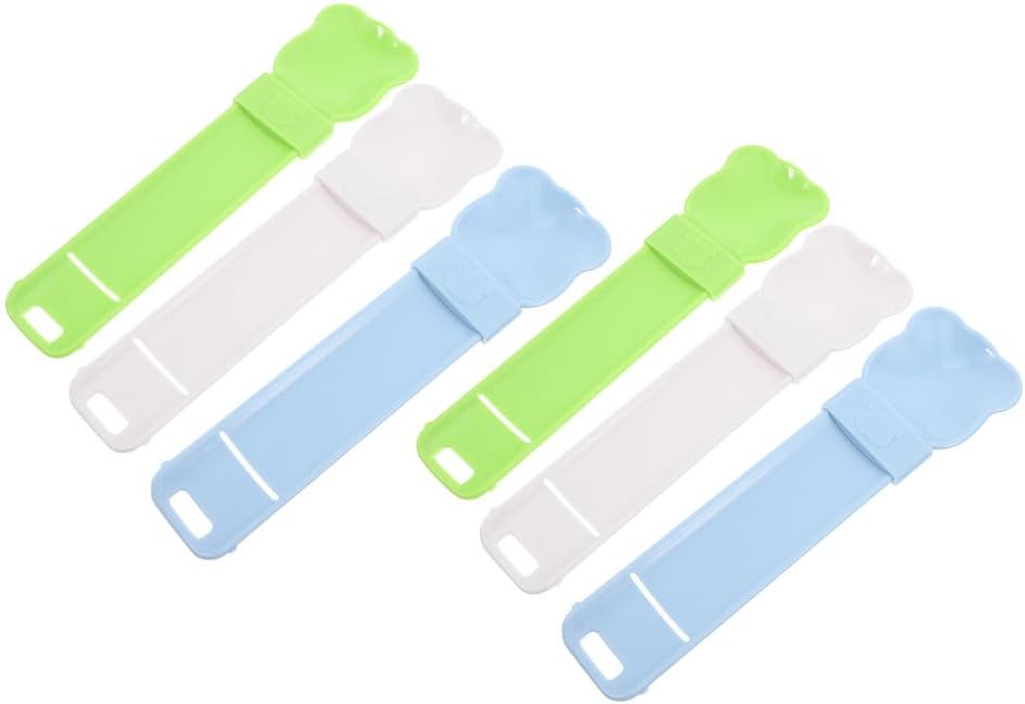 Kisangel Cat Treat Spoon Feeder for Precise Dispensing 6pcs ABS