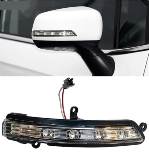 Luz señal giro lateral JAC S3 2014-2018 espejo retrovisor coche advertencia lateral 2