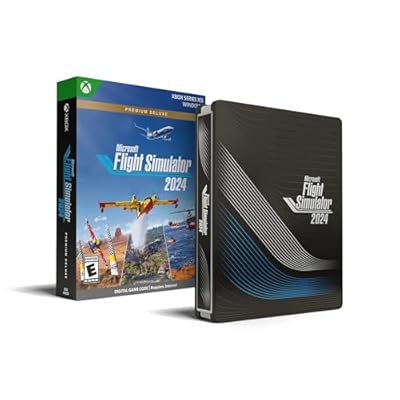 Xbox – Juego Microsoft Flight Simulator 2024 – Premium Deluxe SteelBook® Edition – Código Digital