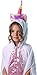 Storybook Wishes Little Girls White and Rainbow Unicorn Hooded Cape