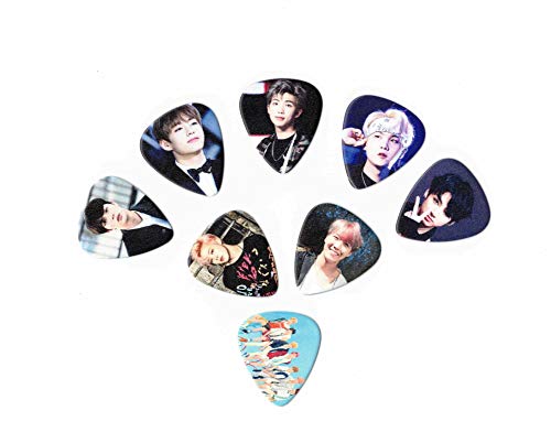 BTS Guitar Picks - (8 picks in a packet)