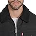 Levi's Men's Sherpa Lined Poly Bomber with Laydown Collar, Black, X-Large