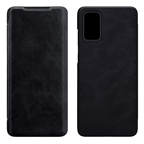 Image of WHITBULL Smart Magnetic Closer Flip Cover Compatible with Samsung Galaxy S24 Ultra 5G (Black)