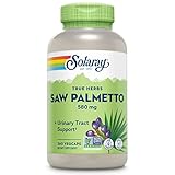 SOLARAY Saw Palmetto Berries 580 mg - Prostate Supplements for Men - Prostate Health, Urinary Tract Support, Hair Health, w/Fatty Acids and Plant Sterols, Vegan, 60-Day Guarantee, 360 VegCaps