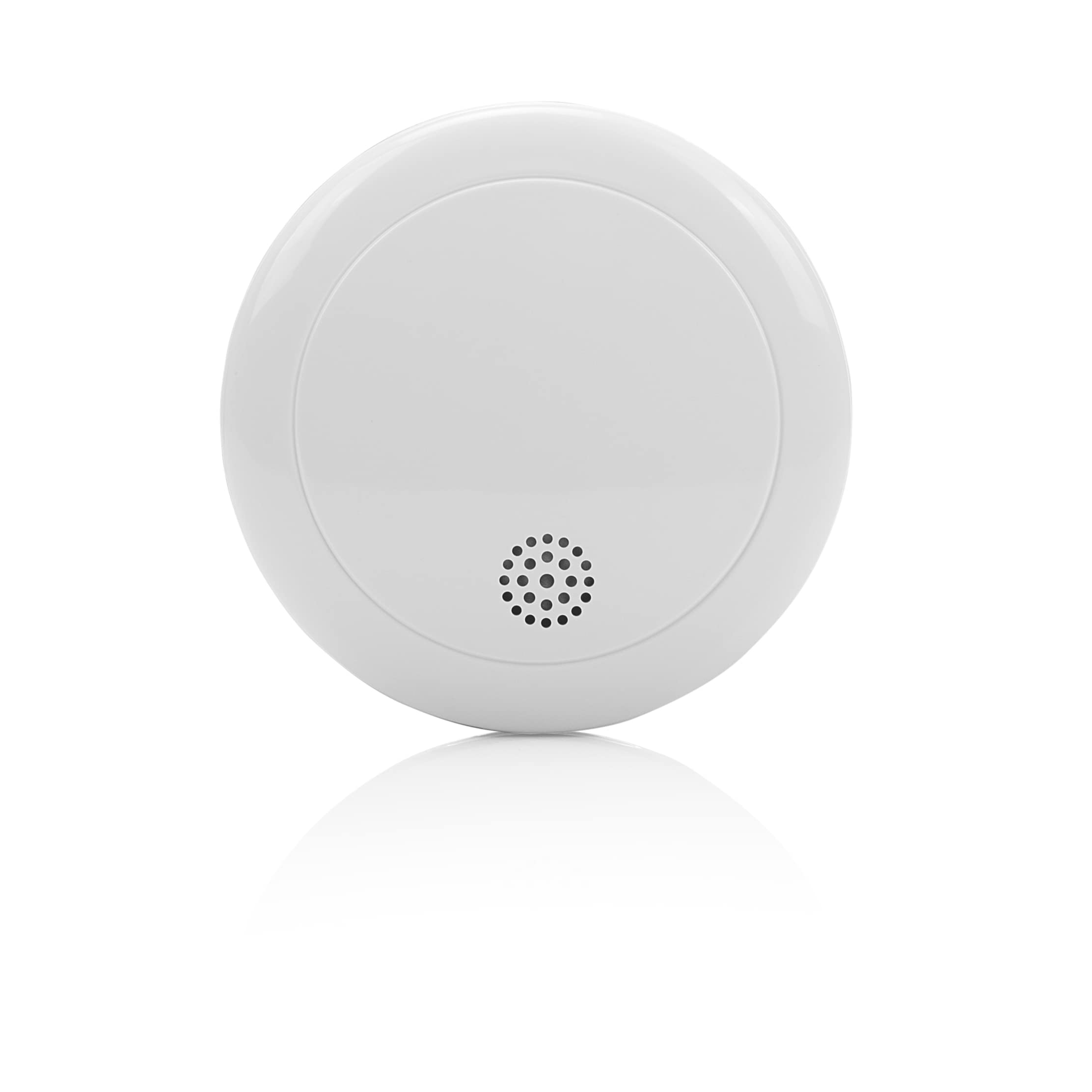 Smartwares 10.024.13 czujnik dymu z baterią, 3 V, biały, 3-częściowy zestaw