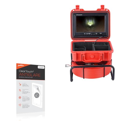 BoxWave Screen Protector Compatible with MINGBOSKY Sewer Camera (9 in) - ClearTouch Anti-Glare (2-Pack), Anti-Fingerprint Matte Film Skin