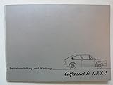 alfa romeo mito manual download  Alfa Romeo Alfasud ti 1.3/1.5 Betriebsanleitung und Wartung - Original