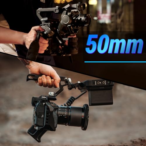 SIRUI Saturn 50mm T2.9 1.6X Full Frame Carbon Fiber Anamorphic Lens, Cine Lens Less Than 500g (Blue Flares, E Mount) by Sirui - Image 7