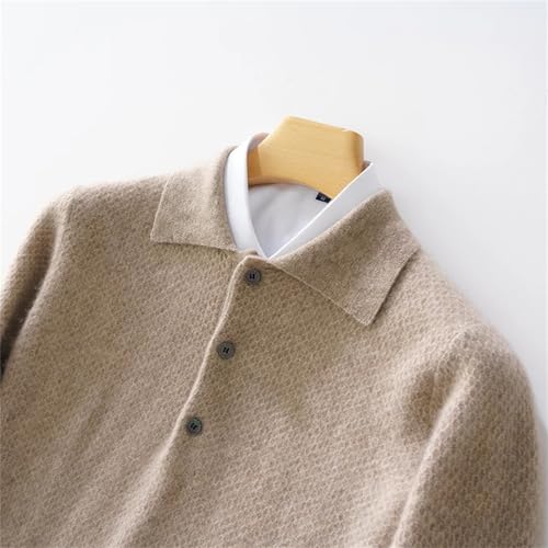 Men's Wool Warm Sweater Winter Knitted Top Casual Loose Pullover Men Jumper2