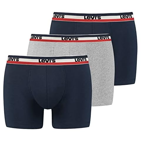 Levi's Calzoncillos Tipo bóxer para Hombre (3 Unidades) Cover