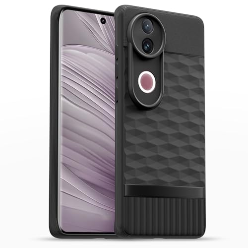 Image of Outlouders Back Cover for Vivo T4R 5G / iQoo Z10R 5G / Vivo V50 5G / V50e 5G | Full Camera Protection | TPU Soft Flexible Shockproof Bumper Case (Black)