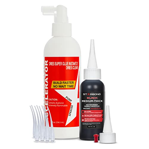 Starbond CA glue & accelerator bundle for woodworking