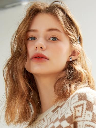 925 Sterling Silver Animals Stud Earrings for Women Horseshoe/Cow/Butterfly/Cat/Sloth/Koala/Axolotl/Hedgehog/Squirrel/Dragon/Labrador Earrings Jewelry Gift3