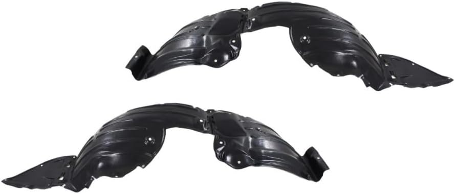 KarParts360 For Mazda 6 2014 2015 2016 2017 Fender Liner Driver And Passenger Side | Pair | Front | Inner | Plastic | For MA1248143, MA1249143 | 615343557618, GHP956140A, 615343682150, GHP956130A
