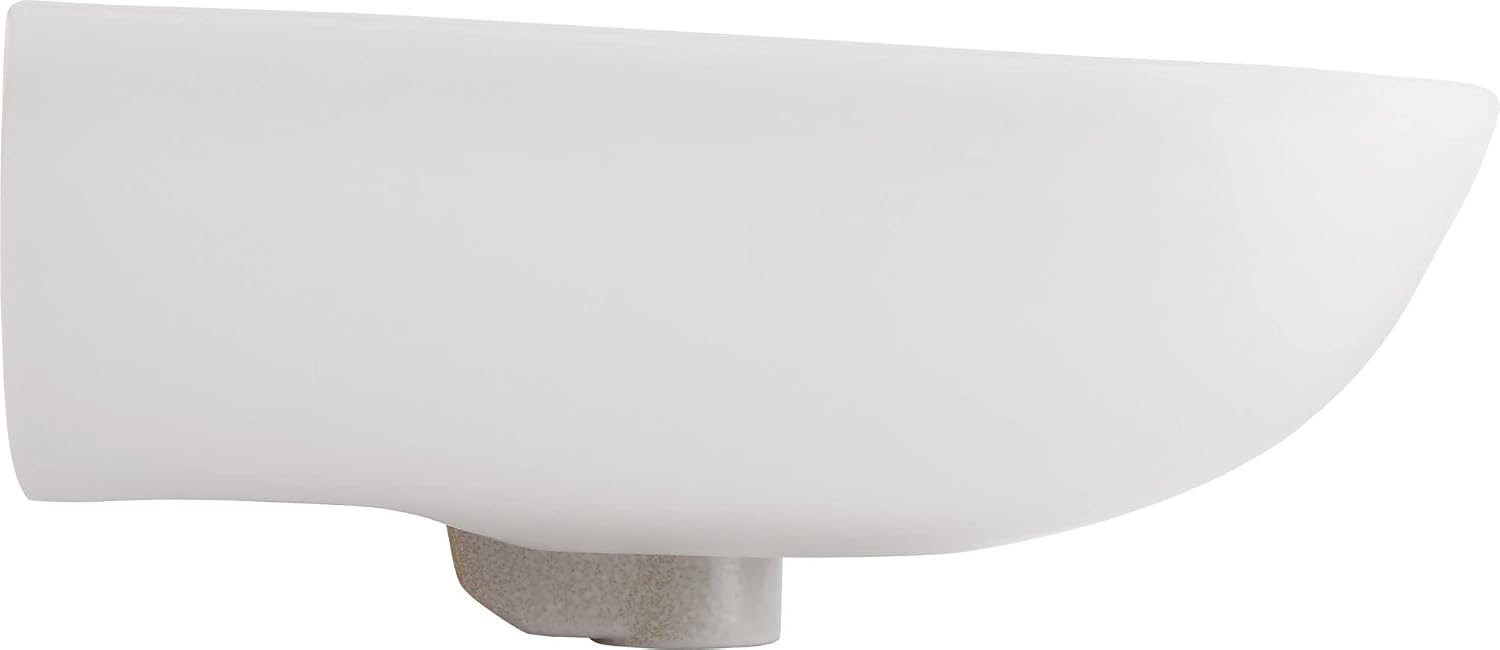 Signature Hardware 484429 Rainsville 23" Vitreous China Wall Mounted Bathroom Sink with 3 Faucet Holes at 8" Centers