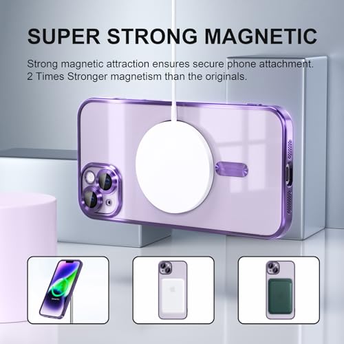Image of Misea Magnetic for iPhone 14 Plus Case Compatible with MagSafe