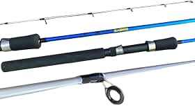 Pesca Brasil, Vara para Molinete Millenium Sabre Estrutura em Duas Partes 1,80m Pesca Água Doce e Salgada