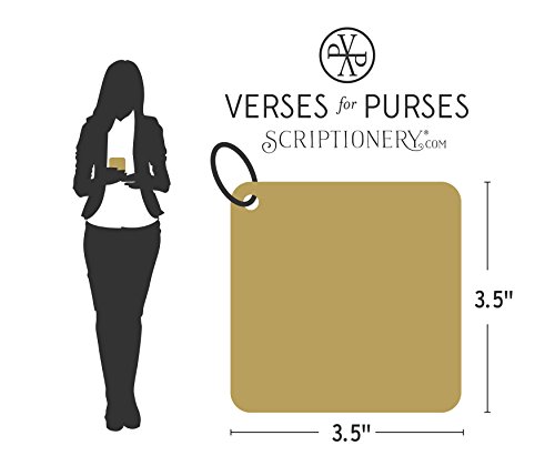 The Fruit Of The Spirit Prayer Cards - 4-Pack Set Of "Verses For Purses" - Love, Joy, Peace, And Overcoming Fear Worry And Anxiety Bible Verse Cards (Scripture Memory, Scripture Cards) #TOP3