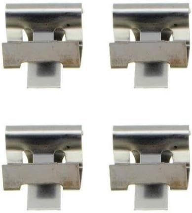 Arrhythmic Replacement 2X Front Driver Passenger Side Disc Brake Anti-Rattle Clips for Bronco 1976-1993 for Bronco II 1984-1990 for Country Sedan 1973-1974 for Country Squire 1973-1974