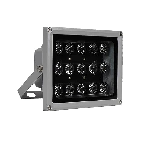 Projecteur LED IR contre les images de vidéosurveillance sombres