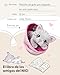NICI LITTLE PAWS peluche gato 12cm gris atigrado en cesta rosa Imagen de NICI LITTLE PAWS peluche gato 12cm gris atigrado en cesta rosa