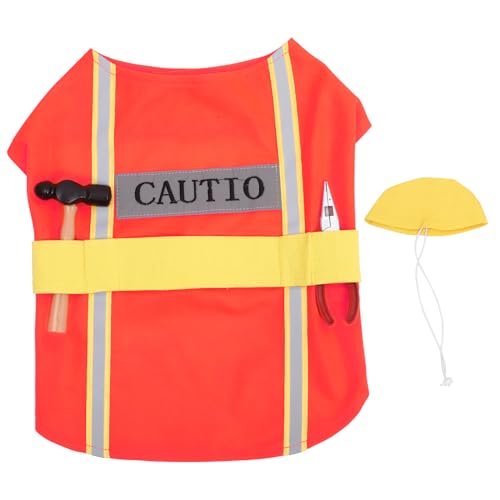 Disfraz para perro color naranja tamaño L BESPORTBLE