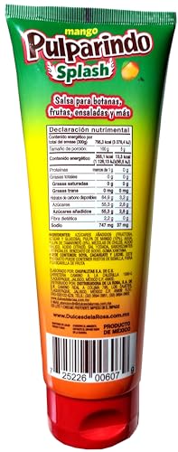 Pulparindo Splash Mango Tamarind Squeeze 300g - image 2