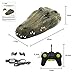 Akargol 2.4 GHz Remote Control Alligator Head Boat RC Boats for Adults and Kids - Large Resin Decoy and Floating Crocodile Head Toy Rechargeable Battery Prank Toys Remote Controlled Boat Lake & Pool